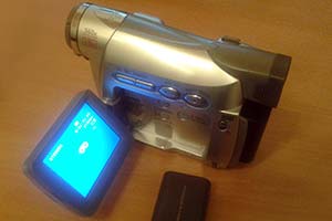 Canon Camcorder MV970 mit MiniDV-Kassette