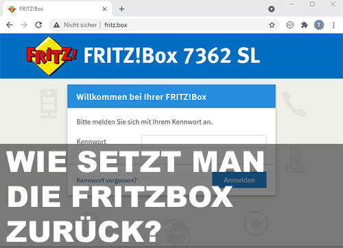 FritzBox zurücksetzen auf Werkseinstellungen durch Reset – Alle Optionen