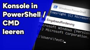 PowerShell und CMD: Clear um Konsole zu leeren?
