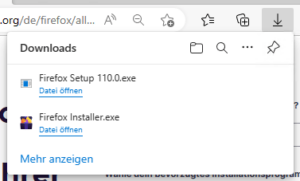 Firefox Offline Installer - 64 Bit oder 32 Bit Offline Installer
